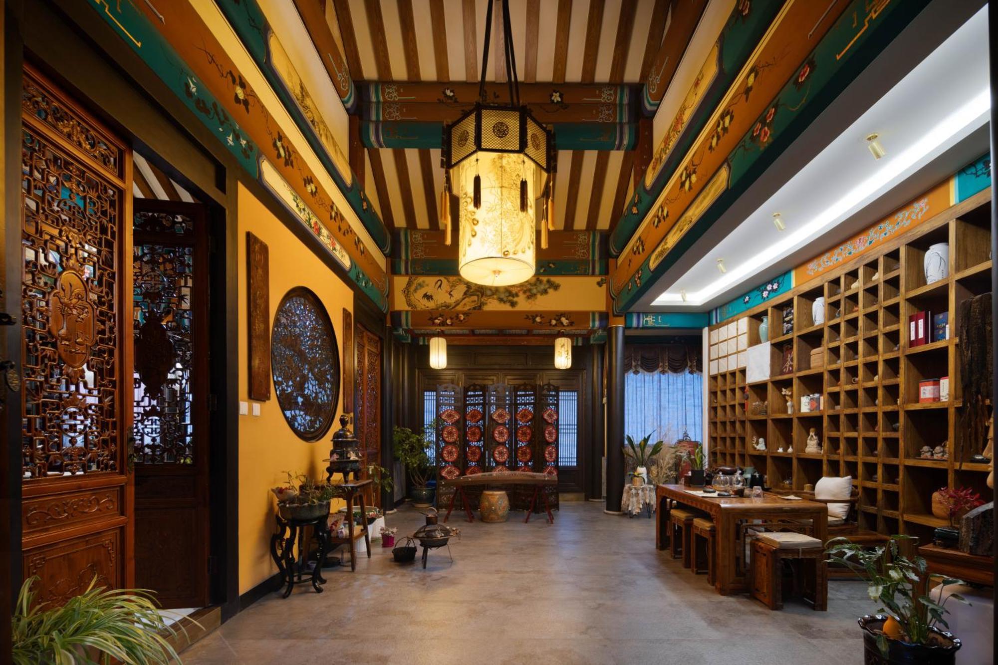 Datong Yunzhong Traditional Courtyard Exteriér fotografie